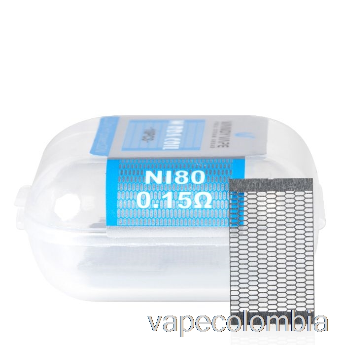 Bobinas De Hoja De Malla Vape Desechables Vandy Vape M (10 Hojas) Bobina M V2 Rda - 0.15ohm Ni80 (10 Piezas)
